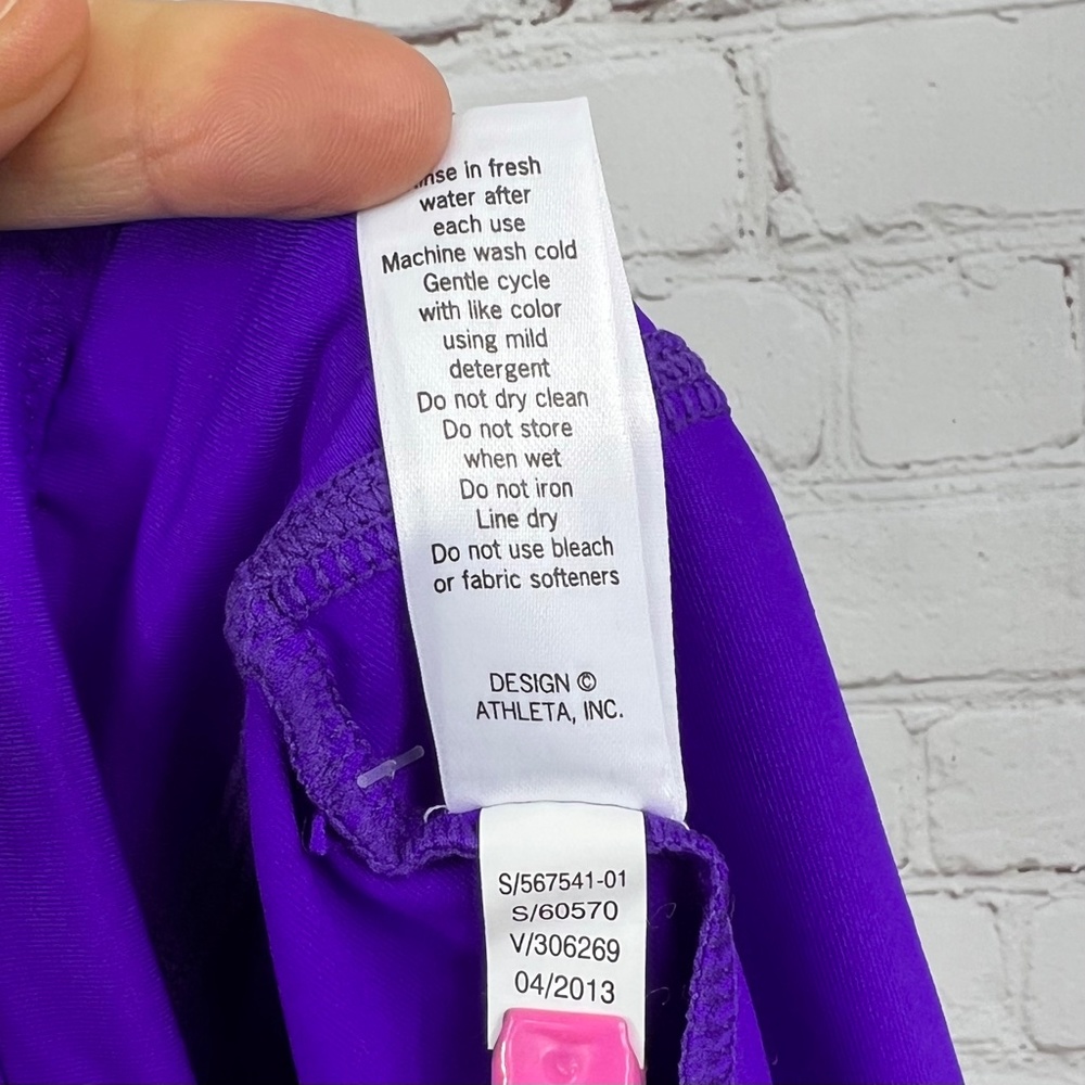 ⏳rep•NWT🤩 |•ATHLETA•| Purple 'Fun In The Sunepas' Drawstring Skirt - Picture 10 of 14